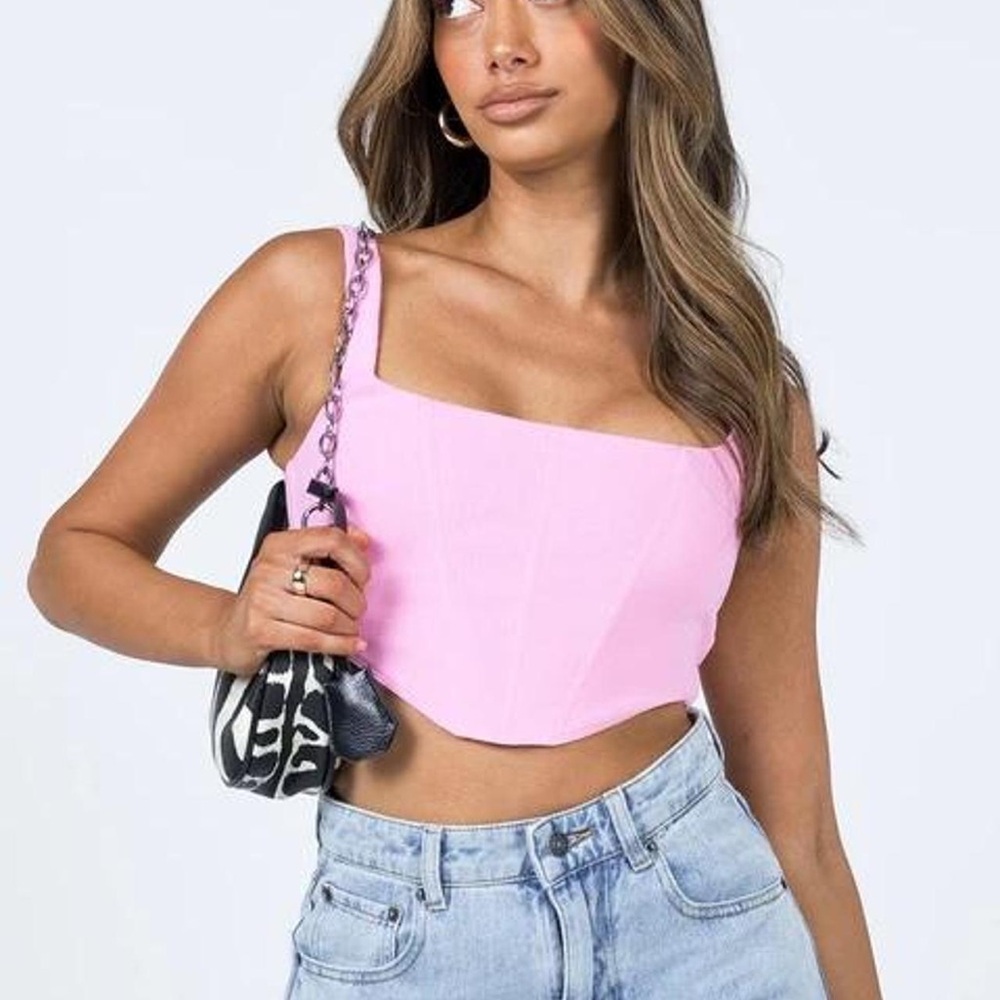 Princess Polly Women's Pink Corset